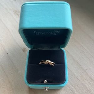 Tiffany Knot Rose Gold Ring